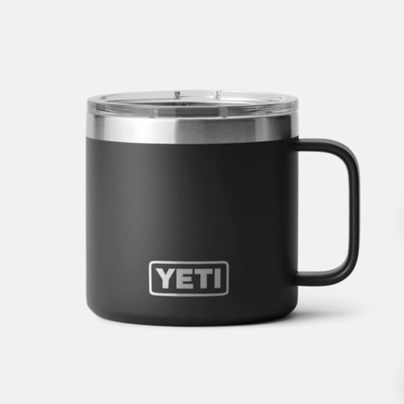 Yeti Kitchen Yeti Rambler 4 Oz Black Mug With Magslider Lid Nwt See
